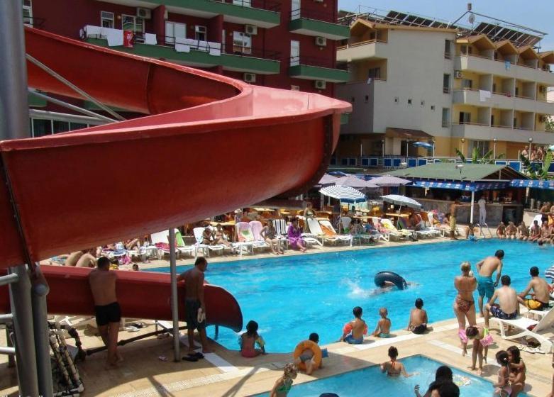 Club Bayar Beach Hotel Alanya Exteriör bild