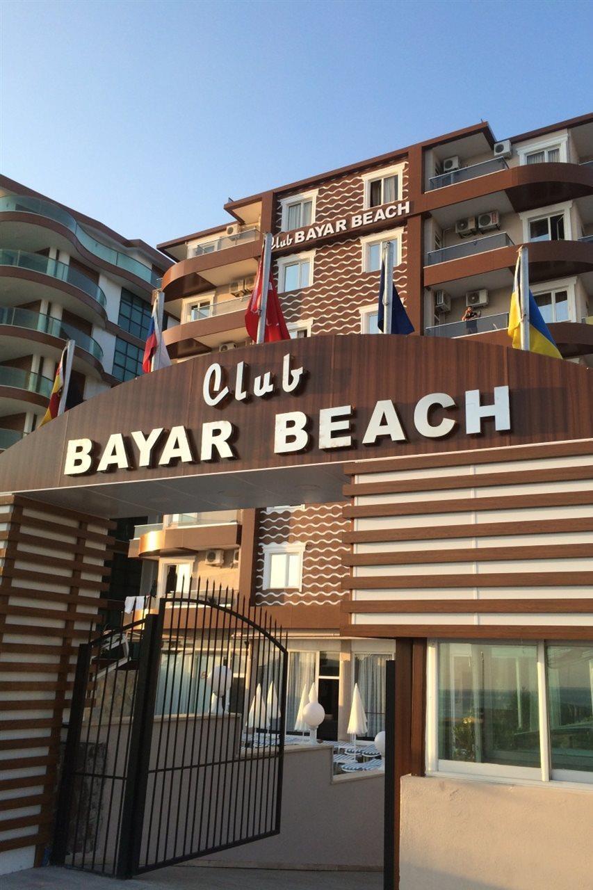 Club Bayar Beach Hotel Alanya Exteriör bild